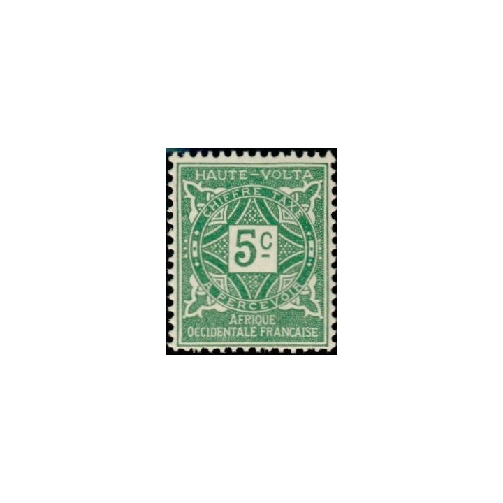 Haute-Volta - Taxe 11