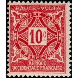Haute-Volta - Taxe 12