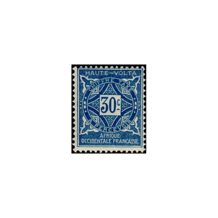Haute-Volta - Taxe 15