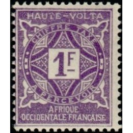Haute-Volta - Taxe 18