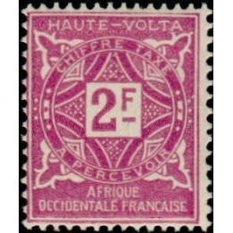 Haute-Volta - Taxe 19