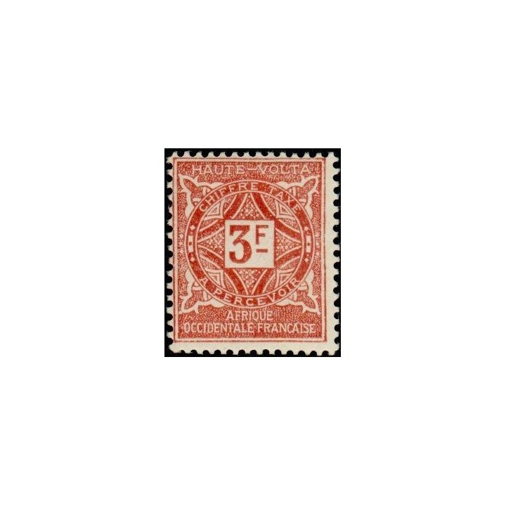 Haute-Volta - Taxe 20