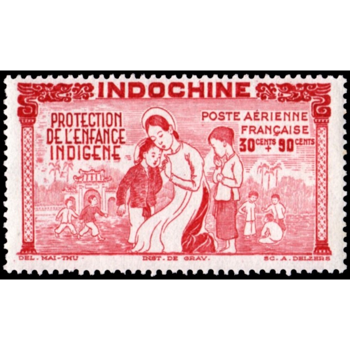 Indochine - Poste Aérienne 22