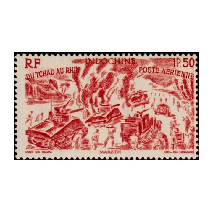 Indochine - Poste Aérienne 42