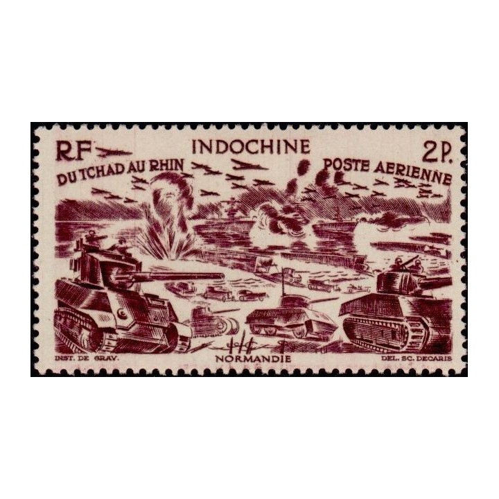 Indochine - Poste Aérienne 43