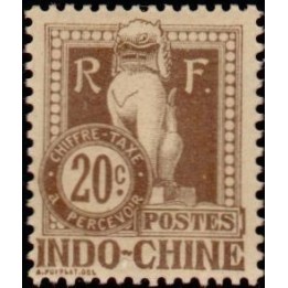 Indochine - Taxe 10