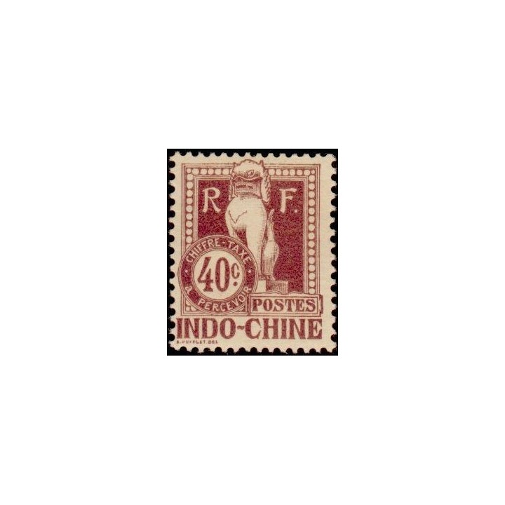 Indochine - Taxe 12