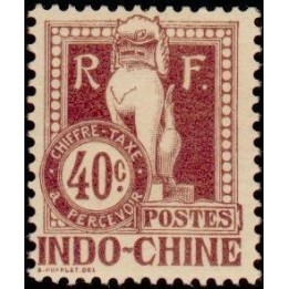 Indochine - Taxe 12