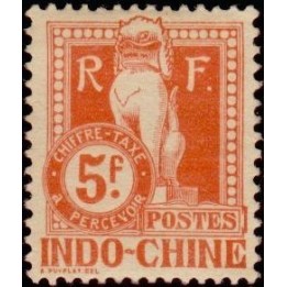Indochine - Taxe 17