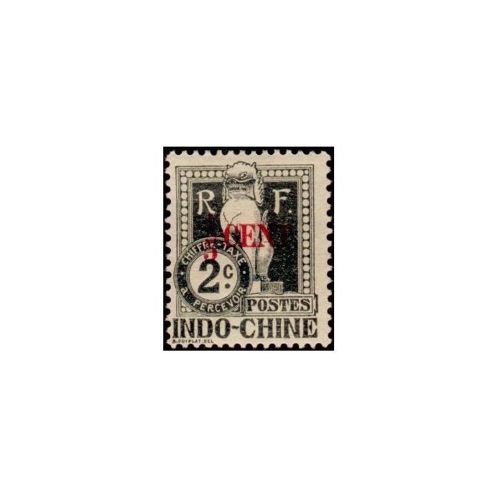 Indochine - Taxe 18