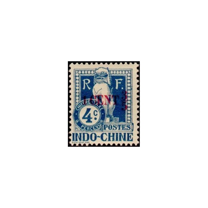 Indochine - Taxe 19
