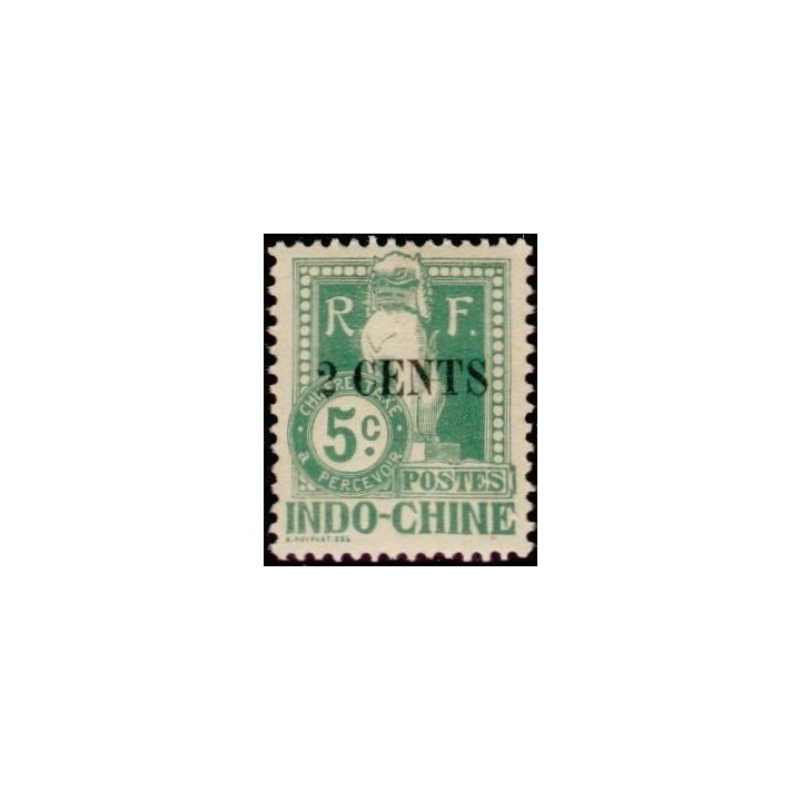 Indochine - Taxe 20