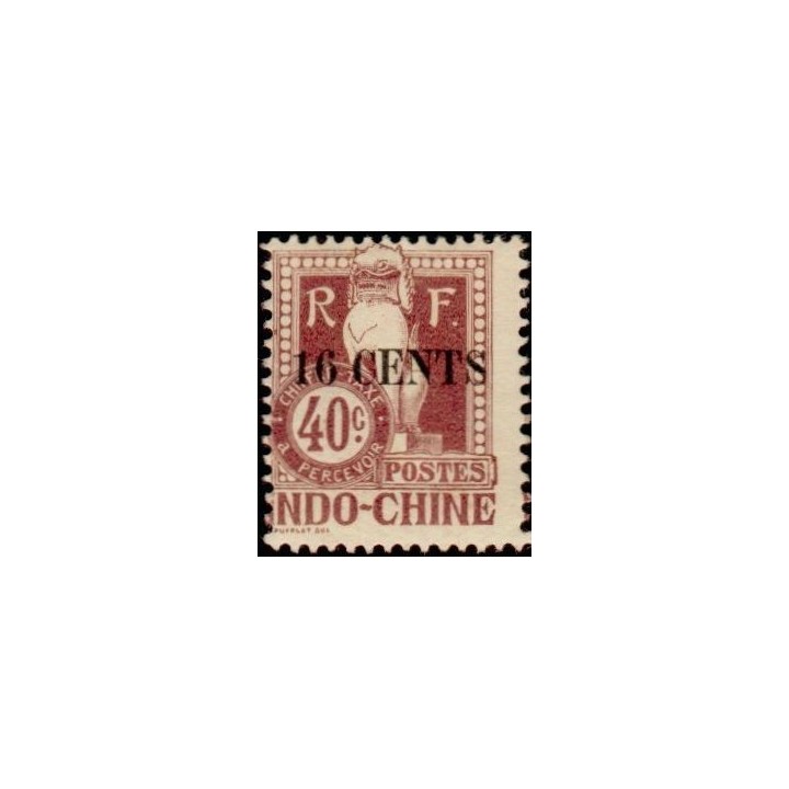 Indochine - Taxe 25