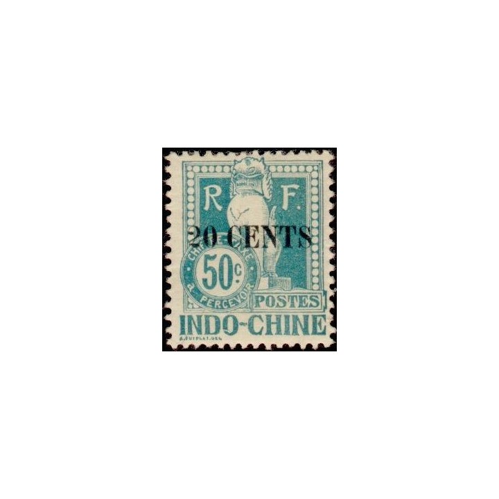 Indochine - Taxe 26