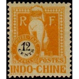Indochine - Taxe 40