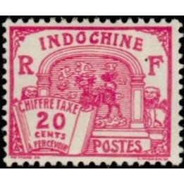 Indochine - Taxe 54