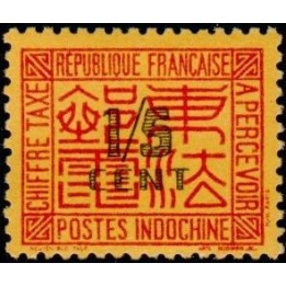 Indochine - Taxe 57