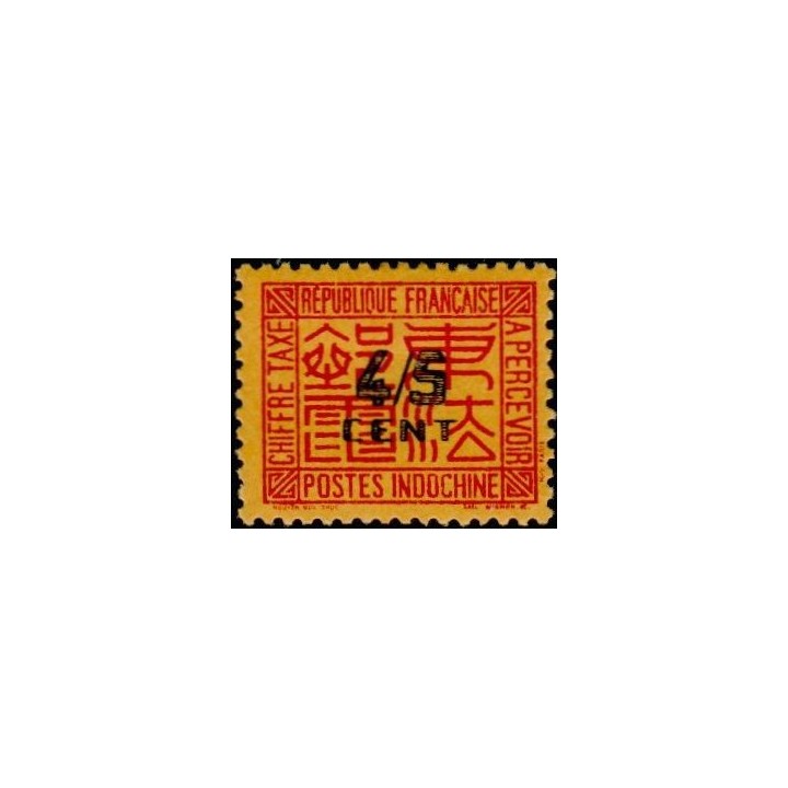 Indochine - Taxe 59