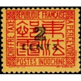 Indochine - Taxe 61