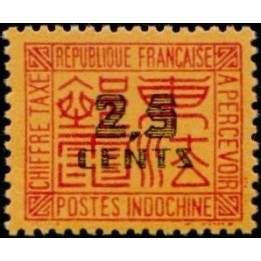Indochine - Taxe 62