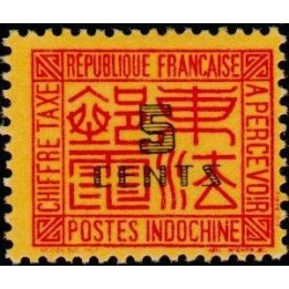 Indochine - Taxe 65