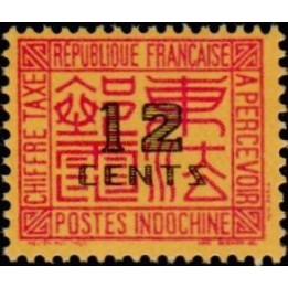 Indochine - Taxe 68