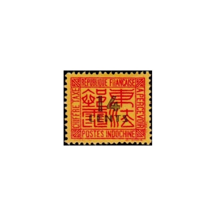 Indochine - Taxe 69