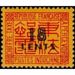Indochine - Taxe 70