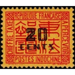 Indochine - Taxe 71
