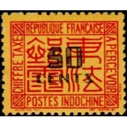 Indochine - Taxe 72