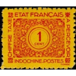 Indochine - Taxe 75
