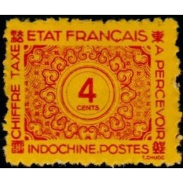 Indochine - Taxe 78