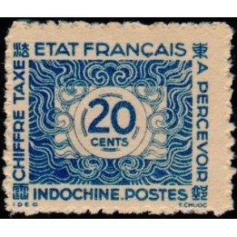 Indochine - Taxe 82