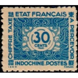 Indochine - Taxe 83