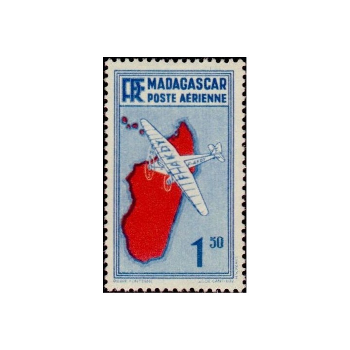 Madagascar - Poste Aérienne 03