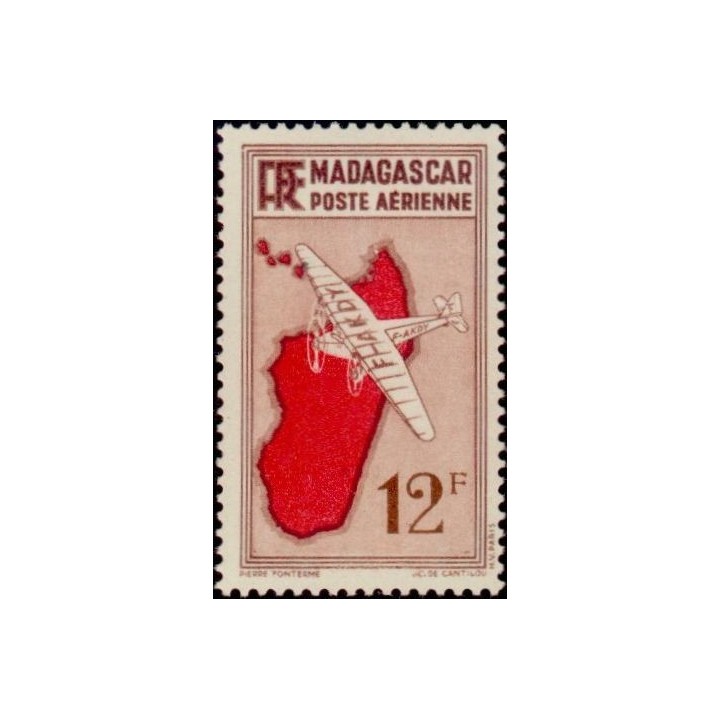 Madagascar - Poste Aérienne 10