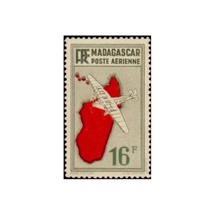 Madagascar - Poste Aérienne 12