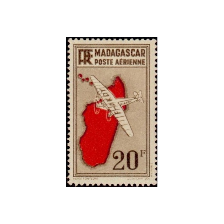 Madagascar - Poste Aérienne 13