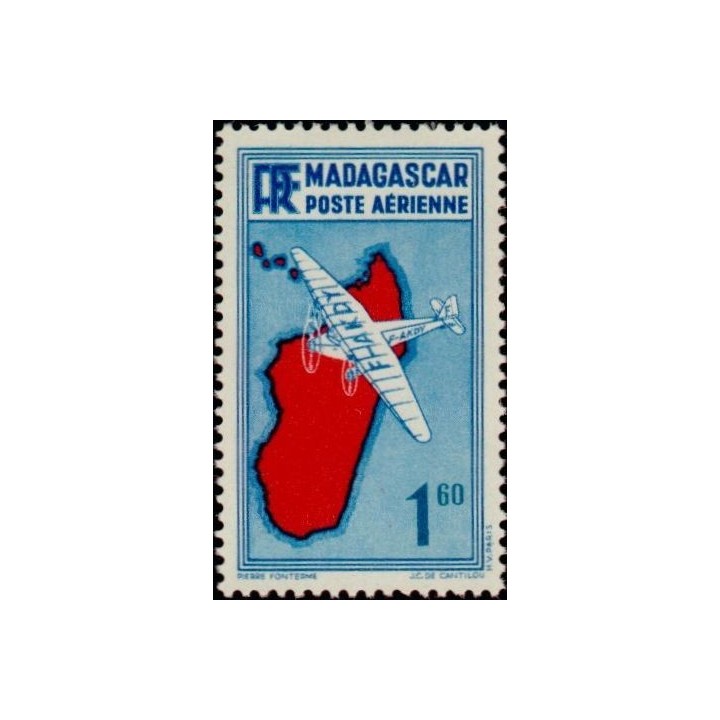 Madagascar - Poste Aérienne 17
