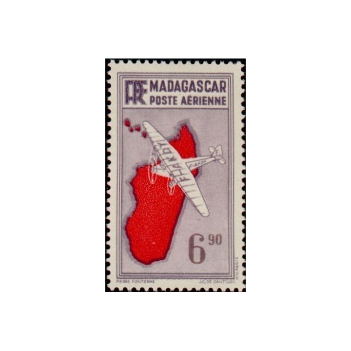 Madagascar - Poste Aérienne 22