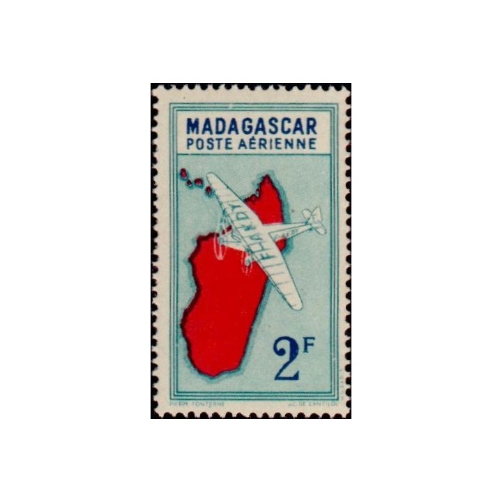 Madagascar - Poste Aérienne 29