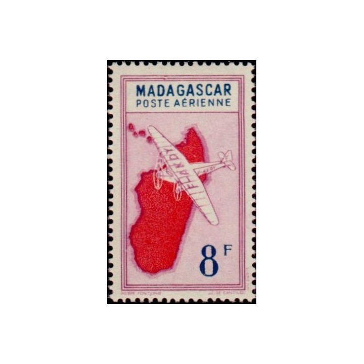 Madagascar - Poste Aérienne 34
