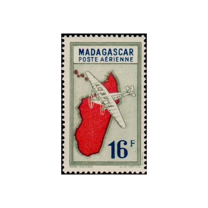 Madagascar - Poste Aérienne 38