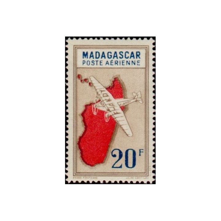 Madagascar - Poste Aérienne 39