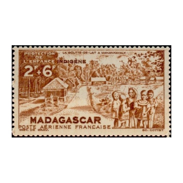 Madagascar - Poste Aérienne 42