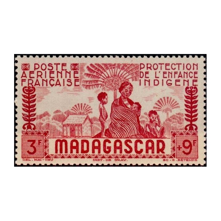 Madagascar - Poste Aérienne 43