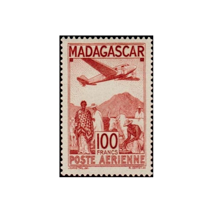Madagascar - Poste Aérienne 62