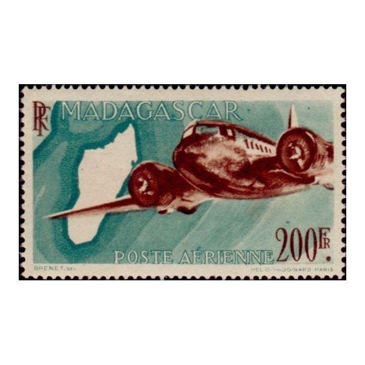 Madagascar - Poste Aérienne 64A