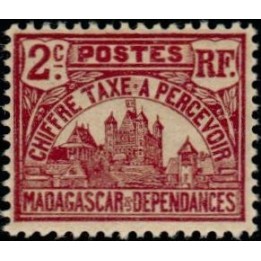 Madagascar - Taxe 08