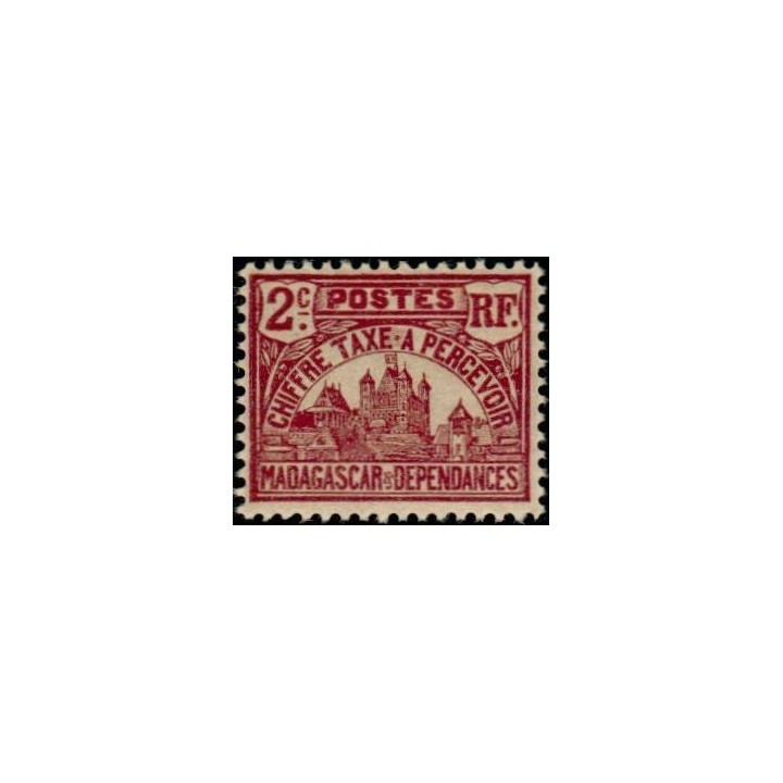 Madagascar - Taxe 08